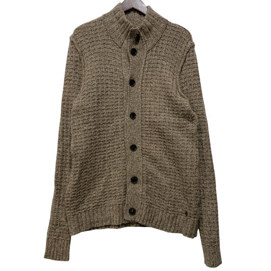 【中古品】【メンズ】 HUGO BOSS ヒューゴボス BOSS ORANGE KNIT CARDIGAN ボス オレンジ ニット カーディガン トップス 141-260712-ya-20-izu サイズ：L カラー：ブラウン 万代Net店