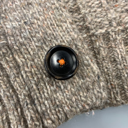 【中古品】【メンズ】 HUGO BOSS ヒューゴボス BOSS ORANGE KNIT CARDIGAN ボス オレンジ ニット カーディガン トップス 141-260712-ya-20-izu サイズ：L カラー：ブラウン 万代Net店