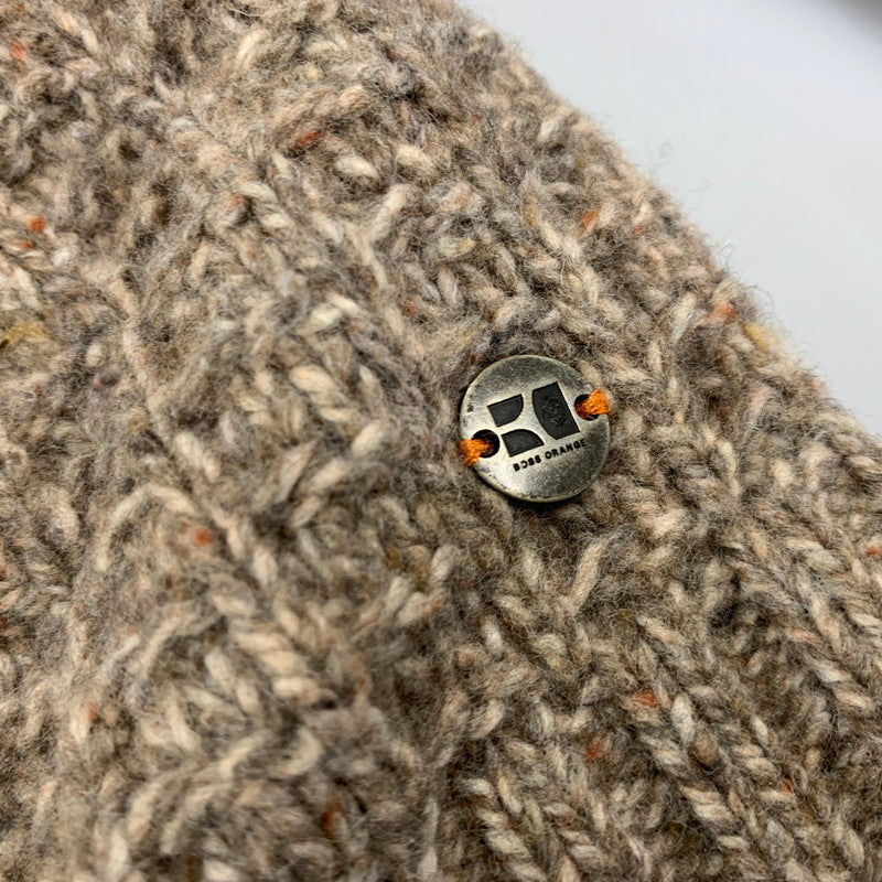 【中古品】【メンズ】 HUGO BOSS ヒューゴボス BOSS ORANGE KNIT CARDIGAN ボス オレンジ ニット カーディガン トップス 141-260712-ya-20-izu サイズ：L カラー：ブラウン 万代Net店