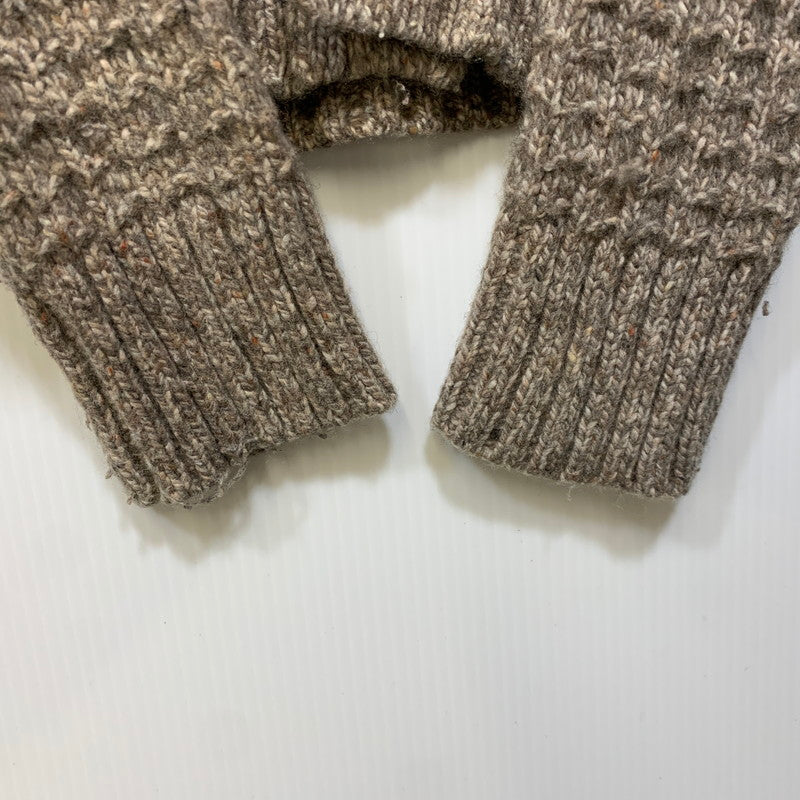 【中古品】【メンズ】 HUGO BOSS ヒューゴボス BOSS ORANGE KNIT CARDIGAN ボス オレンジ ニット カーディガン トップス 141-260712-ya-20-izu サイズ：L カラー：ブラウン 万代Net店