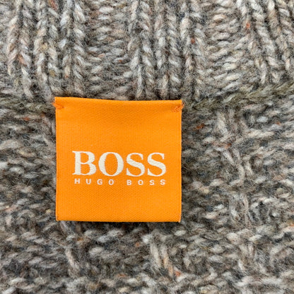 【中古品】【メンズ】 HUGO BOSS ヒューゴボス BOSS ORANGE KNIT CARDIGAN ボス オレンジ ニット カーディガン トップス 141-260712-ya-20-izu サイズ：L カラー：ブラウン 万代Net店