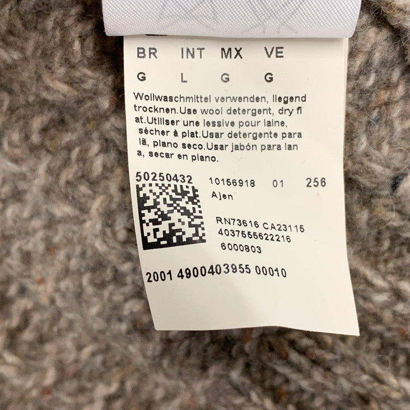 【中古品】【メンズ】 HUGO BOSS ヒューゴボス BOSS ORANGE KNIT CARDIGAN ボス オレンジ ニット カーディガン トップス 141-260712-ya-20-izu サイズ：L カラー：ブラウン 万代Net店