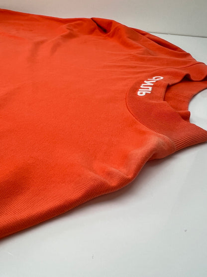 【中古品】【メンズ】 HERON PRESTON ヘロンプレストン CTNMB TURTLE-NECK LS T-SHIRT HMAB001F18600021 タートルネック ロングスリーブ Tシャツ 長袖 トップス 142-260803-kk-08-hon サイズ：L カラー：オレンジ 万代Net店