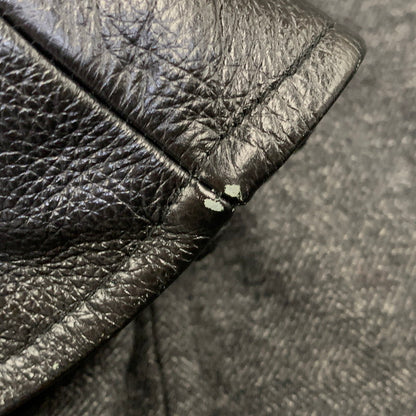 【中古品】【メンズ】 NO ID. ノーアイディー COW LEATHER SWITCHING JACKET カウレザー スイッチング ジャケット アウター 140-260712-ya-23-izu サイズ：1 カラー：ブラック 万代Net店