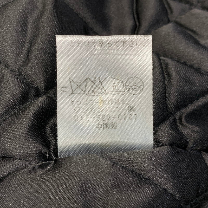 【中古品】【メンズ】 NO ID. ノーアイディー COW LEATHER SWITCHING JACKET カウレザー スイッチング ジャケット アウター 140-260712-ya-23-izu サイズ：1 カラー：ブラック 万代Net店