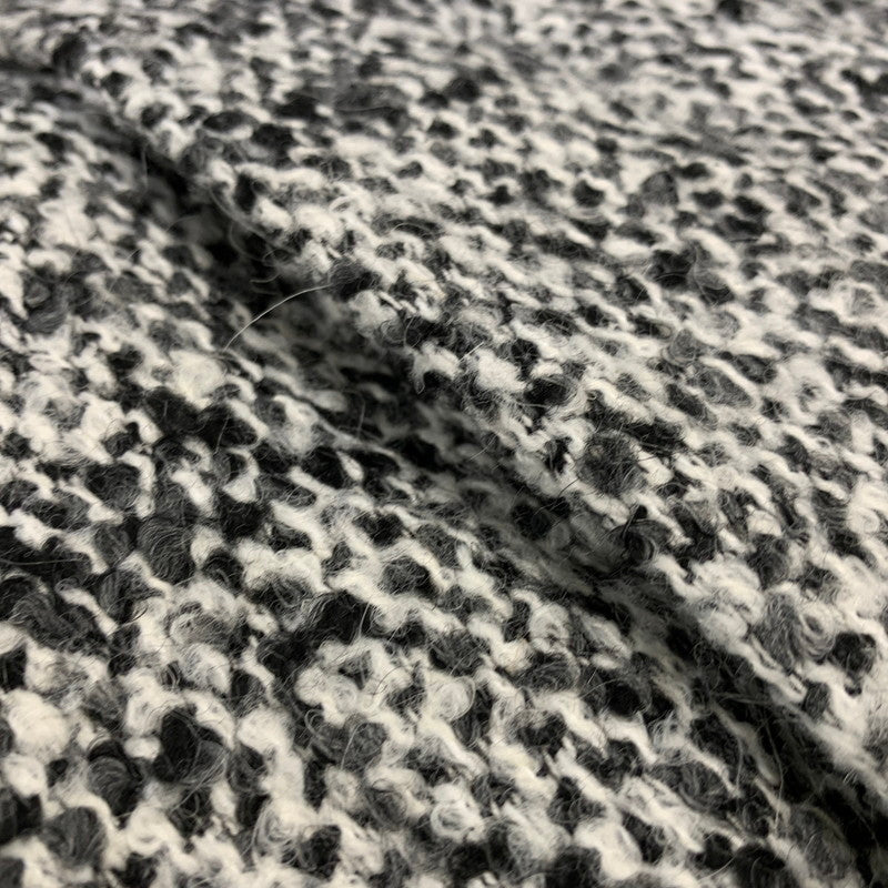 【中古品】【メンズ】 ATHA アタ A1901-T-12 19AW TWEED HOODED BALCOLLAR COAT ツイード フーデッド バルカラー コート アウター 140-260905-cs-10-izu サイズ：F カラー：ブラック系 万代Net店