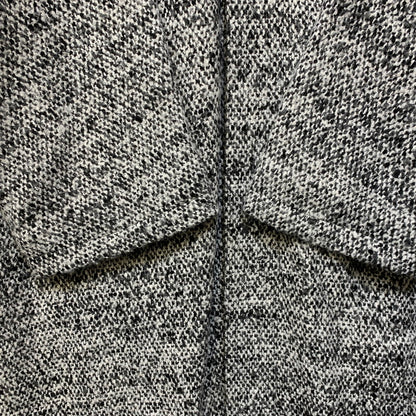 【中古品】【メンズ】 ATHA アタ A1901-T-12 19AW TWEED HOODED BALCOLLAR COAT ツイード フーデッド バルカラー コート アウター 140-260905-cs-10-izu サイズ：F カラー：ブラック系 万代Net店
