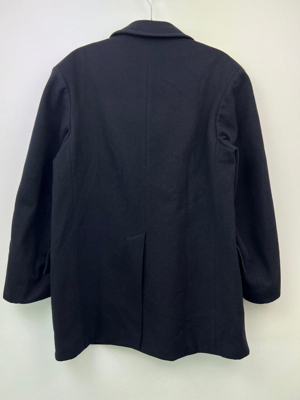 【中古品】【メンズ】 BROOK’S BROTHERS ブルックスブラザーズ 70's WOOL MELTON DOUBLE BREASTED COAT VINTAGE 70年代 ウールメルトンダブルブレストコート アウター ヴィンテージ 英国製 黒銀タグ 146-260705-kk-11-hon サイズ：38 カラー：ネイビー 万代Net店