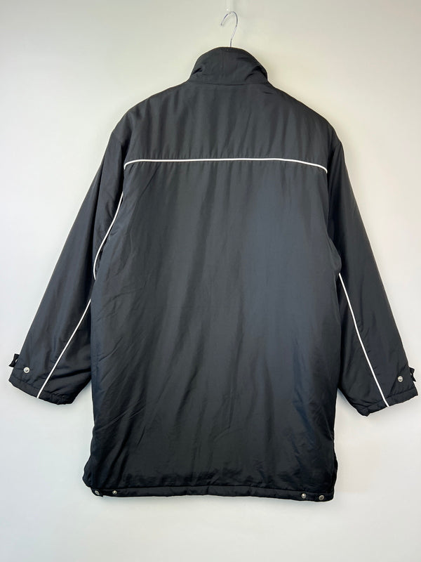 【中古品】【メンズ】 Reebok リーボック Padded Bench Coat AJMS6124 パデッドベンチコート アウター 148-260809-SH-10-hon サイズ：M カラー：ブラック 万代Net店