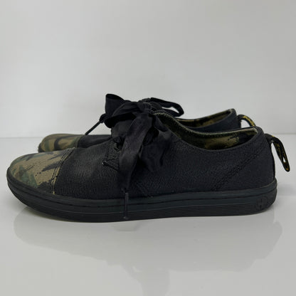 【中古品】【レディース】 Dr.Martens ドクターマーチン EALING AW009 SK06P イーリング 2ホールキャップトゥシューズ スニーカー 靴 166-260807-kk-03-hon サイズ：UK 4 カラー：BLACK/CAMO 万代Net店