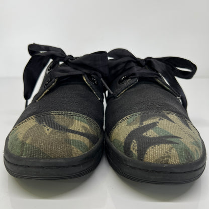 【中古品】【レディース】 Dr.Martens ドクターマーチン EALING AW009 SK06P イーリング 2ホールキャップトゥシューズ スニーカー 靴 166-260807-kk-03-hon サイズ：UK 4 カラー：BLACK/CAMO 万代Net店