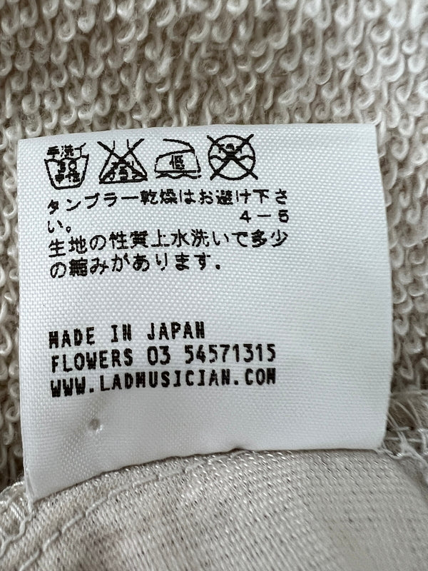 【中古品】【メンズ】 LAD MUSICIAN ラッドミュージシャン ZIP HOODIE 2106-611 ジップフーディー トップス パーカー 140-260803-kk-31-hon カラー：アイボリー 万代Net店