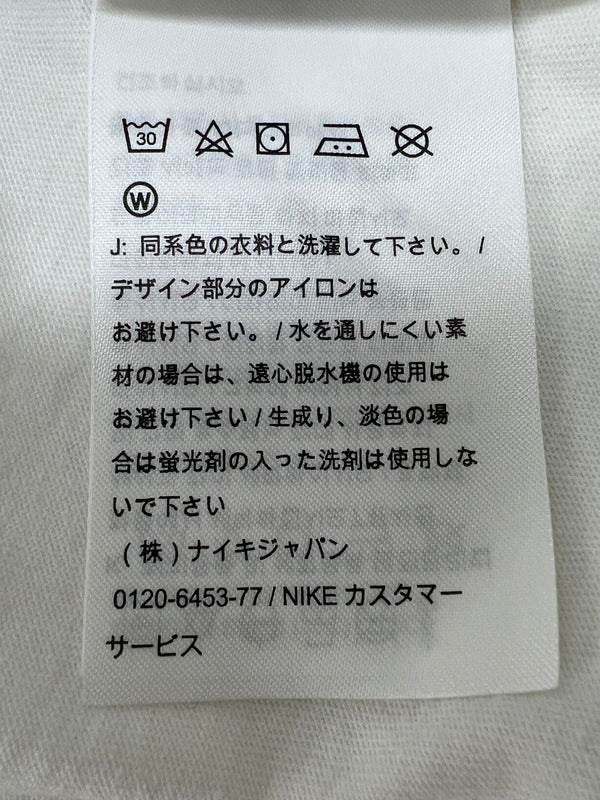 【中古品】【メンズ】 NIKE ナイキ × OFF WHITE オフホワイト 別注 コラボ NRG A6 TEE BQ0827-101 ショートスリーブ Tシャツ 半袖 トップス 147-260803-kk-04-hon サイズ：S カラー：ホワイト 万代Net店