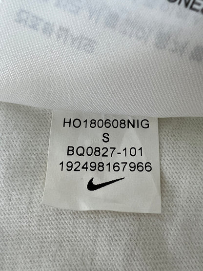 【中古品】【メンズ】 NIKE ナイキ × OFF WHITE オフホワイト 別注 コラボ NRG A6 TEE BQ0827-101 ショートスリーブ Tシャツ 半袖 トップス 147-260803-kk-04-hon サイズ：S カラー：ホワイト 万代Net店