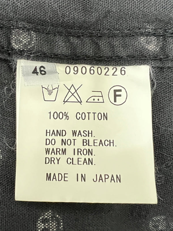 【中古品】【メンズ】 FACTOTUM ファクトタム × MARKAWARE マーカウェア 別注 コラボ SMILEY DOT L/S WESTERN SHIRT 09060226 スマイリードット ロングスリーブ ウエスタンシャツ 長袖 トップス 140-260803-kk-23-hon サイズ：46 カラー：ブラック 万代Net店