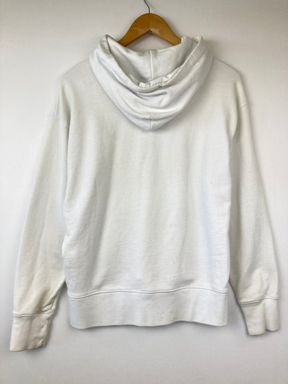 【中古品】【メンズ】 MSGM エムエスジーエム 21AW Brushstroke Logo Hoodie 2000MM515 ブラシストローク ロゴ フーディー トップス 142-260807-SH-05-hon サイズ：XS カラー：ホワイト 万代Net店