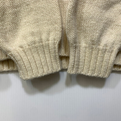 【中古品】【メンズ】 WACKO MARIA ワコマリア×TIM LEMI ティムレイヒ INTARSIA CREW NECK SWEATER インターシャ クルー ネック セーター トップス 長袖 142-260905-cs-03-izu サイズ：L カラー：アイボリー 万代Net店