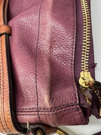 【現状渡し品】【レディース】 COACH コーチ HAMPTON BOHO SATCHEL 12460 ハンプトン ボホ サッチェル カバン ショルダーバッグ 180-260815-kk-26-hon カラー：パープル 万代Net店