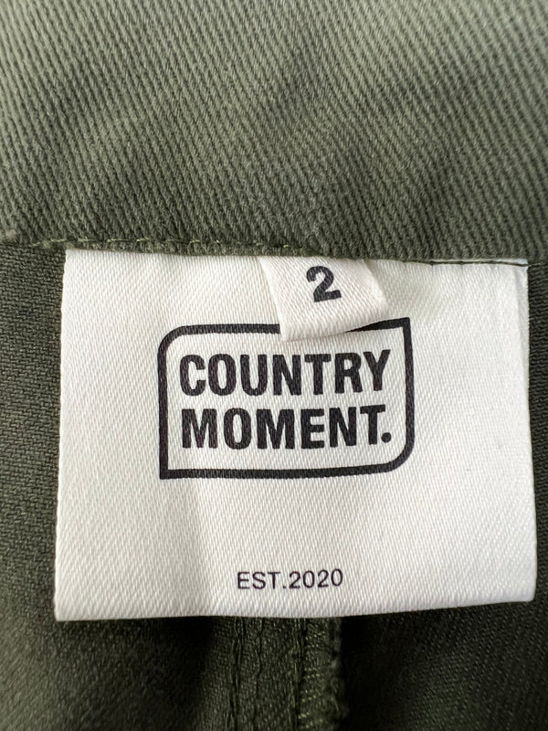 【中古品】【メンズ】 COUNTRY MOMENT カントリーモーメント Cargo Pants カーゴ パンツ ボトムス 152-260808-SH-07-hon サイズ：2 カラー：オリーブグリーン 万代Net店