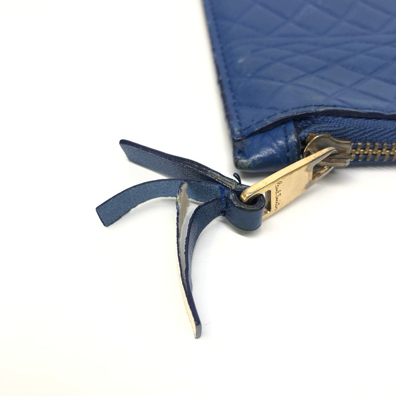 【中古品】【メンズ】 Paul Smith ポール・スミス No.9 CLUTCH BAG ナンバーナイン クラッチバッグ カバン 188-260808-kk-11-hon カラー：ブルー 万代Net店