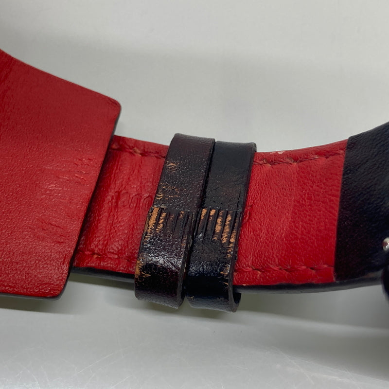 【中古品】【メンズ】 Roen ロエン × Angel Clover エンジェルクローバー 別注 コラボ WRIST WATCH TC48ROYZ リストウォッチ クォーツ 腕時計 197-260804-kk-02-hon カラー：ブラック 万代Net店