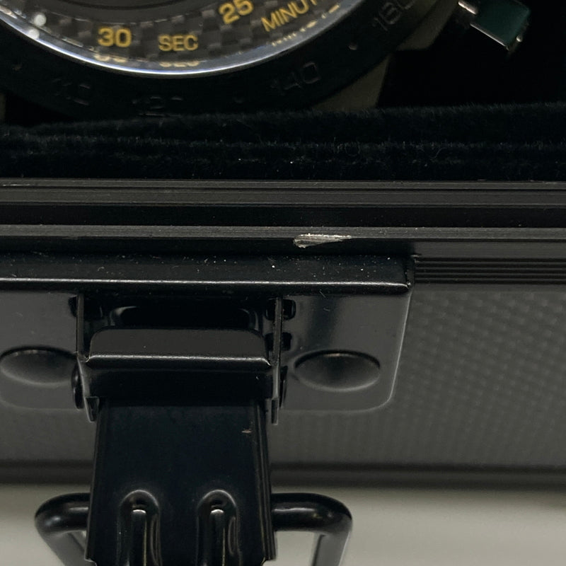 【中古品】【メンズ】 Roen ロエン × Angel Clover エンジェルクローバー 別注 コラボ WRIST WATCH TC48ROYZ リストウォッチ クォーツ 腕時計 197-260804-kk-02-hon カラー：ブラック 万代Net店