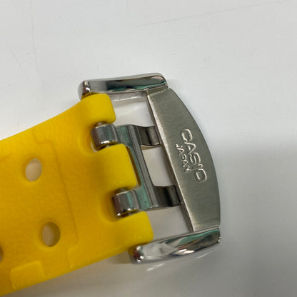 【中古品】【メンズ】 CASIO カシオ G-SHOCK FROGMAN MASTER OF G-SEA GF-8250-9JF TOUGHSOLAR ジーショック フロッグマン タフソーラー 腕時計 196-260804-kk-01-hon カラー：イエロー 万代Net店