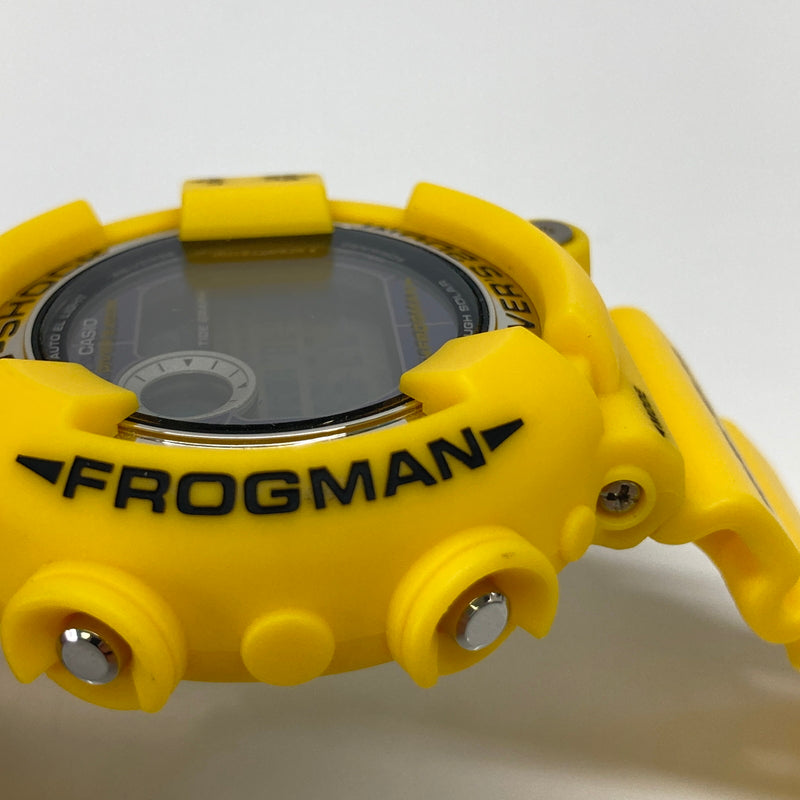【中古品】【メンズ】 CASIO カシオ G-SHOCK FROGMAN MASTER OF G-SEA GF-8250-9JF TOUGHSOLAR ジーショック フロッグマン タフソーラー 腕時計 196-260804-kk-01-hon カラー：イエロー 万代Net店