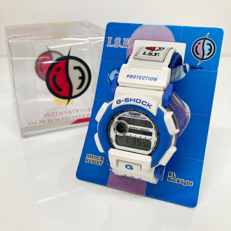 【中古品】【メンズ】 CASIO カシオ G-SHOCK DIGITAL DW-003IS-6T ジーショック デジタル I.S.F 国際スノーボード連盟限定モデル クォーツ 腕時計 196-260804-kk-03-hon カラー：ホワイト 万代Net店