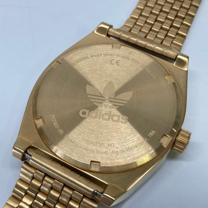 【中古品】【メンズ】 adidas アディダス PROCES M1 Z02502 プロセスM1 クォーツ 腕時計 197-260804-kk-17-hon カラー：ゴールド 万代Net店