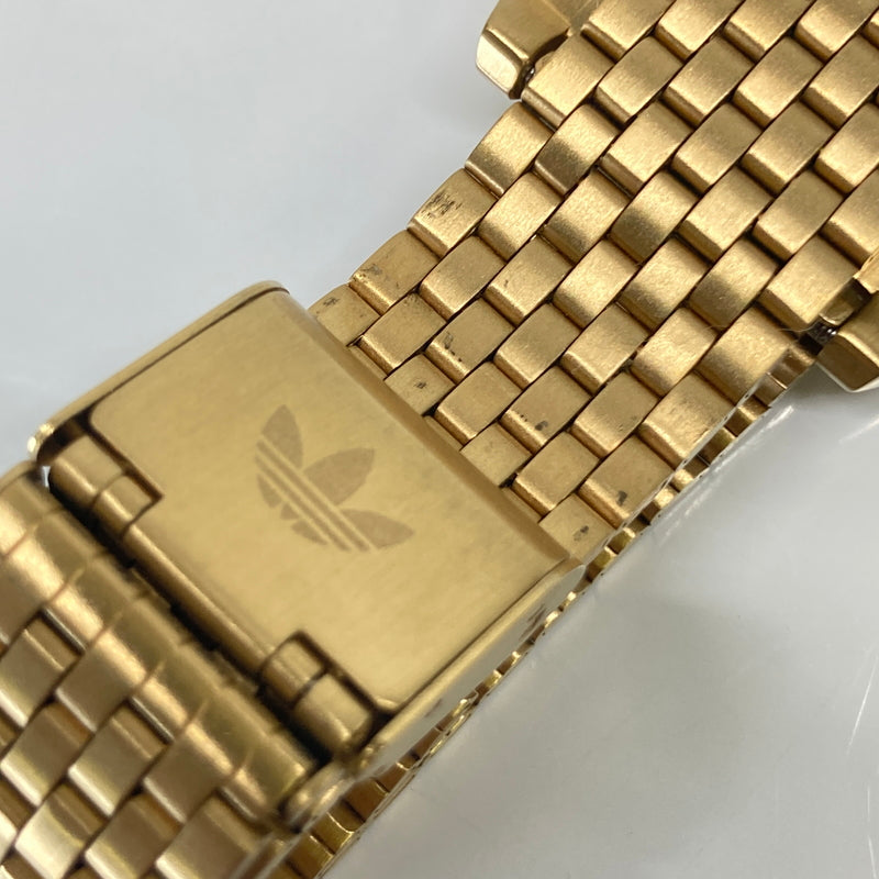 【中古品】【メンズ】 adidas アディダス PROCES M1 Z02502 プロセスM1 クォーツ 腕時計 197-260804-kk-17-hon カラー：ゴールド 万代Net店
