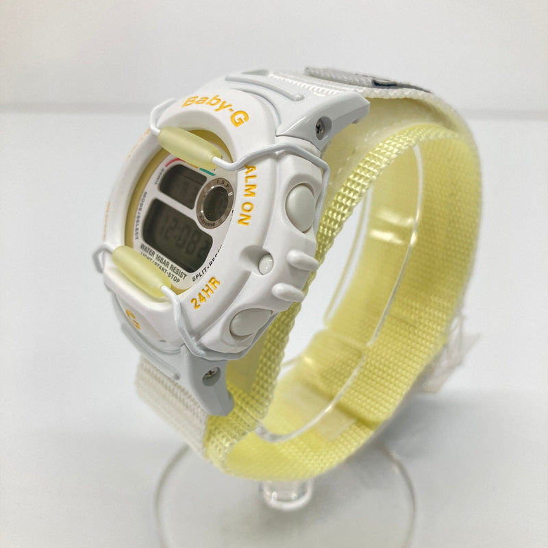 【中古品】【レディース】 CASIO カシオ BABY-G X-TREME BG-340S-9T ベビージー エクストリーム I.S.F 国際スノーボード連盟限定モデル クォーツ 腕時計 G-SHOCK 196-260804-kk-04-hon カラー：ホワイト 万代Net店