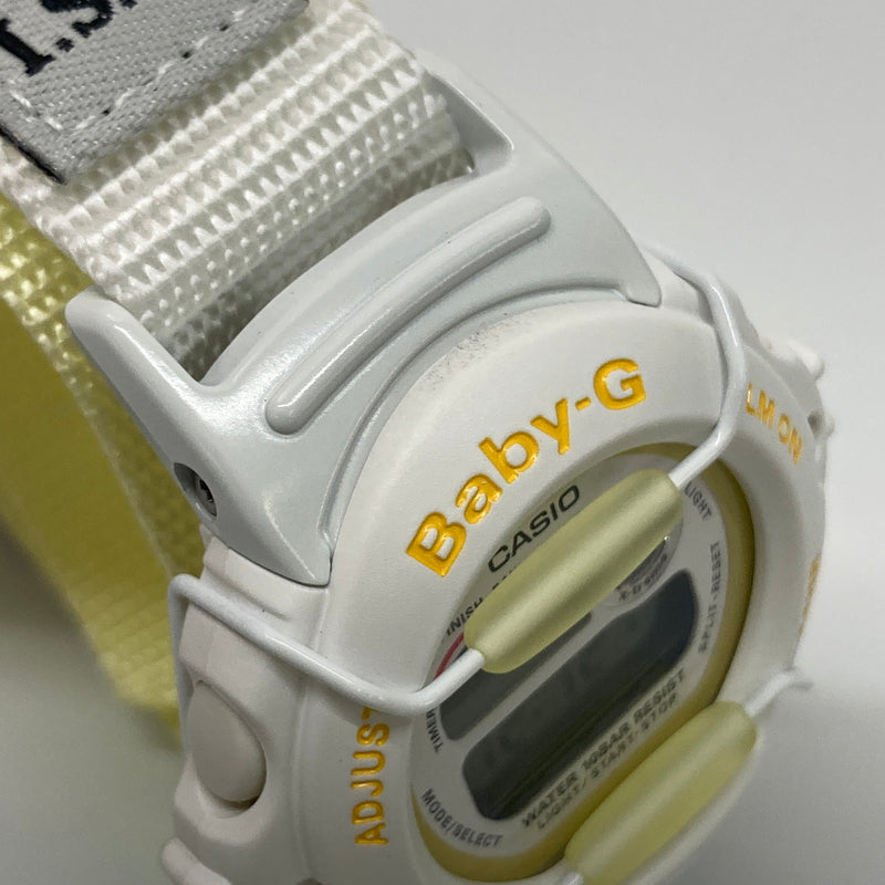 【中古品】【レディース】 CASIO カシオ BABY-G X-TREME BG-340S-9T ベビージー エクストリーム I.S.F 国際スノーボード連盟限定モデル クォーツ 腕時計 G-SHOCK 196-260804-kk-04-hon カラー：ホワイト 万代Net店