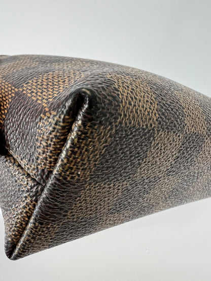 【中古品】【レディース】 LOUIS VUITTON ルイ・ヴィトン ダミエ ポシェット コスメティック N47516 CA0025 カバン バッグ 化粧ポーチ 179-260727-kk-02-hon カラー：エベヌ 万代Net店