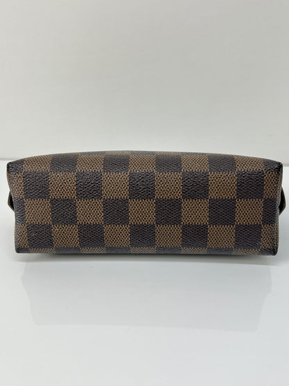 【中古品】【レディース】 LOUIS VUITTON ルイ・ヴィトン ダミエ ポシェット コスメティック N47516 CA0025 カバン バッグ 化粧ポーチ 179-260727-kk-02-hon カラー：エベヌ 万代Net店