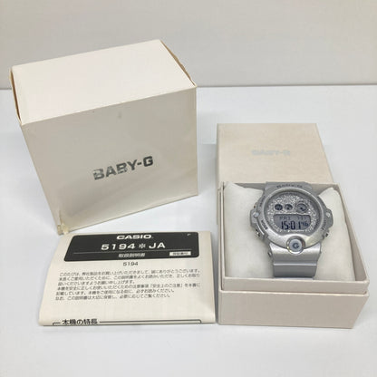 【現状渡し品】【レディース】 CASIO カシオ ベビージー GLITTER DIAL SERIES BG-6900SG-8JF グリッターダイアルシリーズ クォーツ 腕時計 G-SHOCK 196-260804-kk-07-hon カラー：シルバー 万代Net店