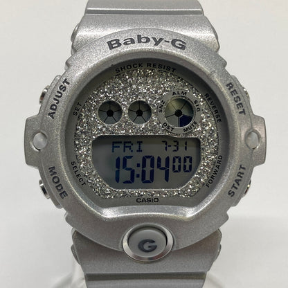 【現状渡し品】【レディース】 CASIO カシオ ベビージー GLITTER DIAL SERIES BG-6900SG-8JF グリッターダイアルシリーズ クォーツ 腕時計 G-SHOCK 196-260804-kk-07-hon カラー：シルバー 万代Net店