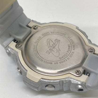 【現状渡し品】【レディース】 CASIO カシオ ベビージー GLITTER DIAL SERIES BG-6900SG-8JF グリッターダイアルシリーズ クォーツ 腕時計 G-SHOCK 196-260804-kk-07-hon カラー：シルバー 万代Net店