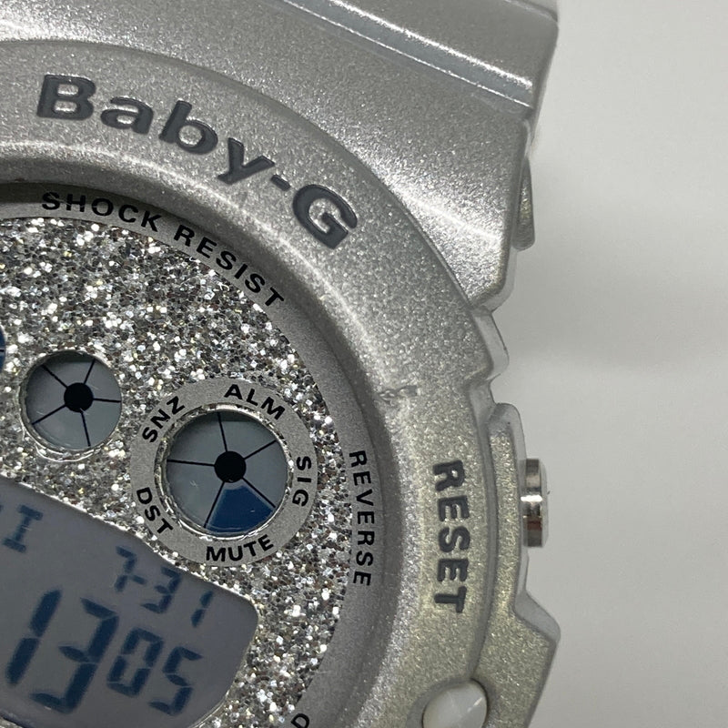【現状渡し品】【レディース】 CASIO カシオ ベビージー GLITTER DIAL SERIES BG-6900SG-8JF グリッターダイアルシリーズ クォーツ 腕時計 G-SHOCK 196-260804-kk-07-hon カラー：シルバー 万代Net店