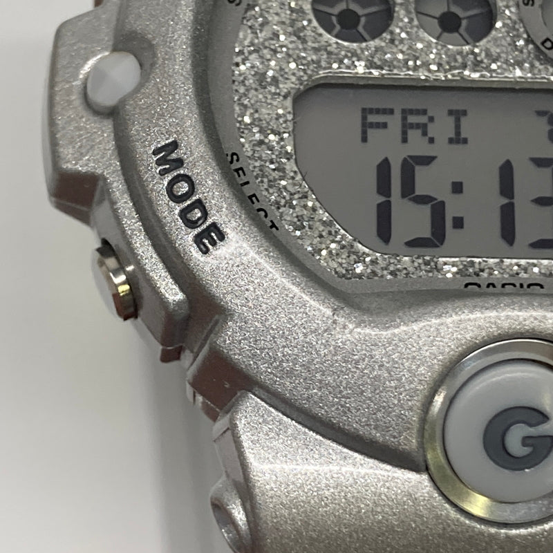 【現状渡し品】【レディース】 CASIO カシオ ベビージー GLITTER DIAL SERIES BG-6900SG-8JF グリッターダイアルシリーズ クォーツ 腕時計 G-SHOCK 196-260804-kk-07-hon カラー：シルバー 万代Net店