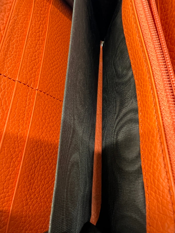 【中古品】【メンズ】 GUCCI グッチ ジャンボGG ジップアラウンドウォレット 739484・2149 長財布 ロングウォレット 181-260727-kk-04-hon カラー：ORANGE 万代Net店