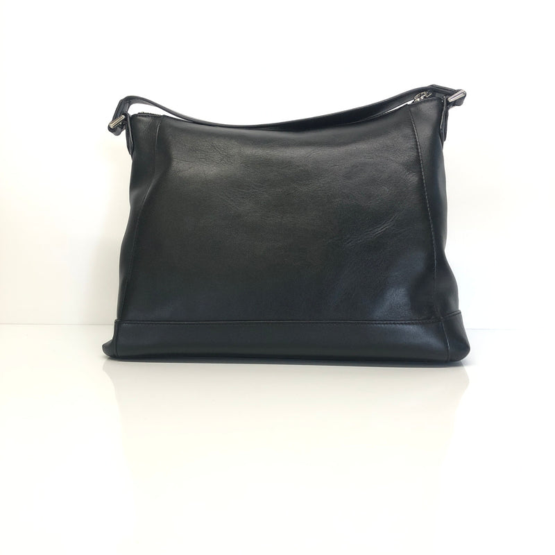 【中古品】【レディース】 COACH コーチ CHARLIE LEATHER HOBO F29881 チャーリー レザーホーボー カバン ショルダーバッグ 180-260808-kk-07-hon カラー：ブラック 万代Net店