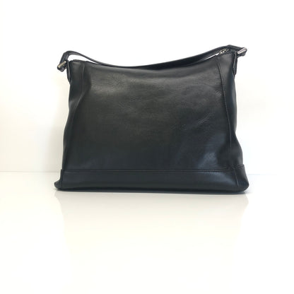 【中古品】【レディース】 COACH コーチ CHARLIE LEATHER HOBO F29881 チャーリー レザーホーボー カバン ショルダーバッグ 180-260808-kk-07-hon カラー：ブラック 万代Net店