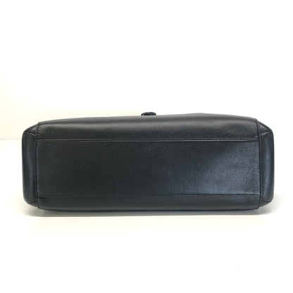 【中古品】【レディース】 COACH コーチ CHARLIE LEATHER HOBO F29881 チャーリー レザーホーボー カバン ショルダーバッグ 180-260808-kk-07-hon カラー：ブラック 万代Net店