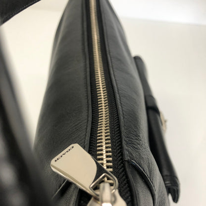 【中古品】【レディース】 COACH コーチ CHARLIE LEATHER HOBO F29881 チャーリー レザーホーボー カバン ショルダーバッグ 180-260808-kk-07-hon カラー：ブラック 万代Net店