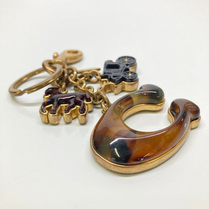 【中古品】【レディース】 COACH コーチ MULTI ICON BAG CHARM マルチアイコン バッグチャーム アクセサリー 服飾雑貨 182-260804-kk-38-hon カラー：ゴールド 万代Net店