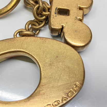 【中古品】【レディース】 COACH コーチ MULTI ICON BAG CHARM マルチアイコン バッグチャーム アクセサリー 服飾雑貨 182-260804-kk-38-hon カラー：ゴールド 万代Net店