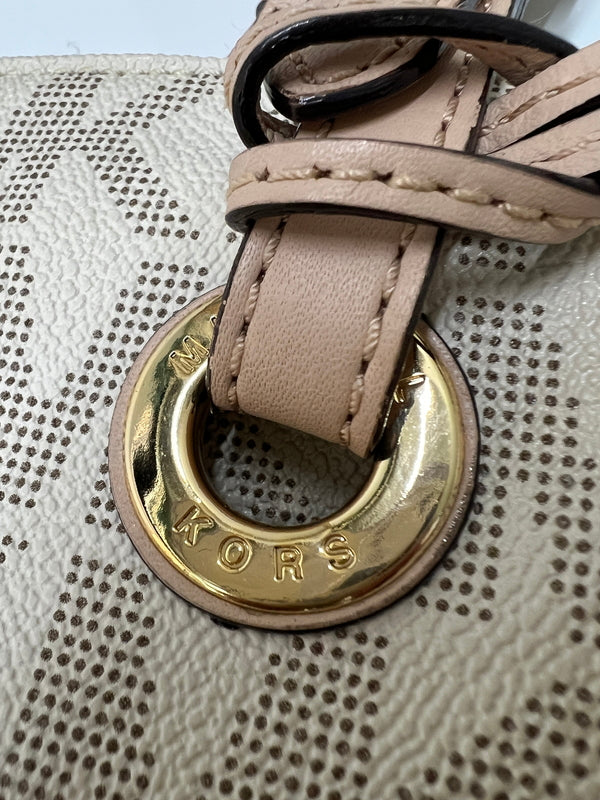 【中古品】【レディース】 MICHAEL KORS マイケルコース JET SET ITEM EW SIGNATURE TOTE 30S11TTT4B ジェットセット アイテム シグネチャー トートバッグ カバン 180-260815-kk-25-hon カラー：VANILLA 万代Net店
