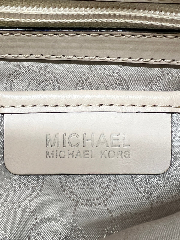 【中古品】【レディース】 MICHAEL KORS マイケルコース JET SET ITEM EW SIGNATURE TOTE 30S11TTT4B ジェットセット アイテム シグネチャー トートバッグ カバン 180-260815-kk-25-hon カラー：VANILLA 万代Net店