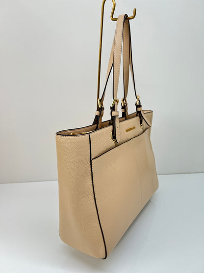 【中古品】【レディース】 MICHAEL KORS マイケルコース JET SET TRAVEL TOTE BAG 35S1GTVT7L ジェットセット トラベル トートバッグ カバン 180-260815-kk-22-hon カラー：ベージュ 万代Net店